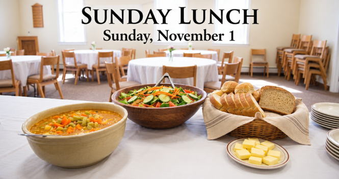 Sunday Church Lunch