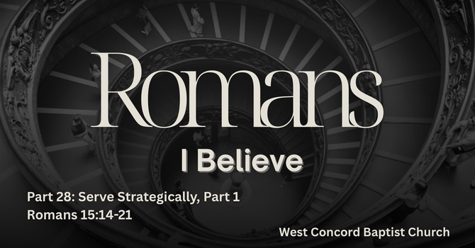 Serve Strategically: Paul's Perspective