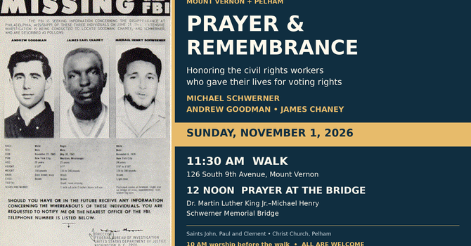 Honoring Civil Rights Workers - November 1