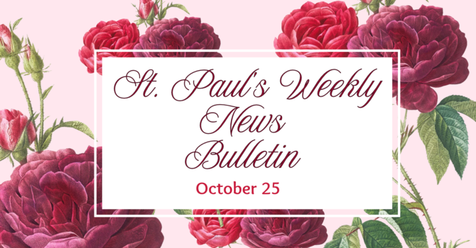 October 25 News Bulletin 