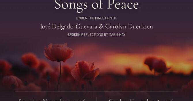 Songs of Remembrance, Songs of Peace